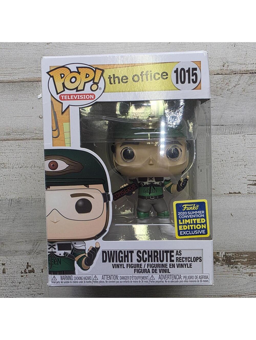 Funko Pop! The Office Dwight Schrute as Recyclops #1015 Official Limited Edition